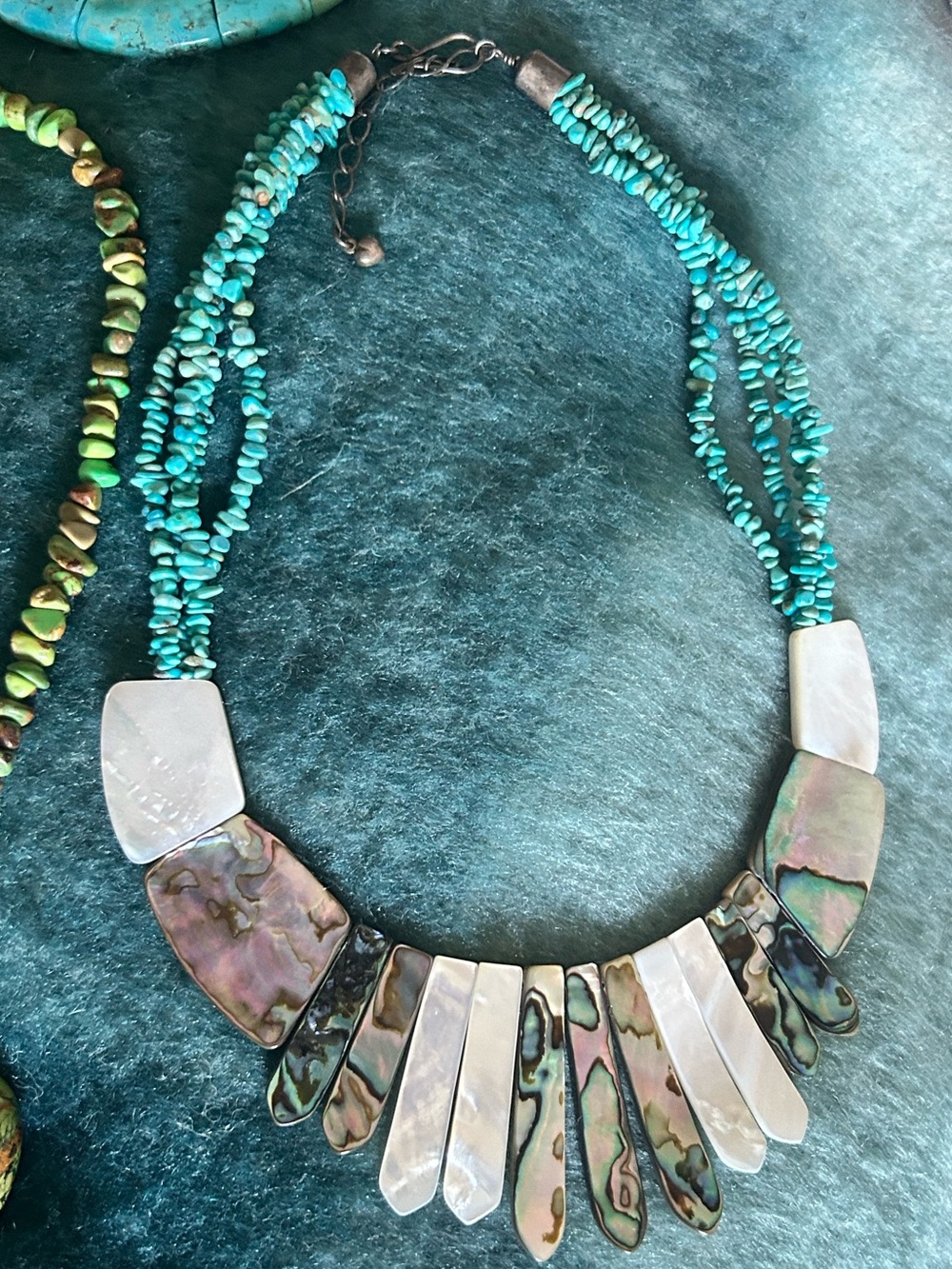 Jay King “Mine Finds” DTR Signed Sterling 925 Turquoise Statement Necklace Lot - Picture 2 of 16